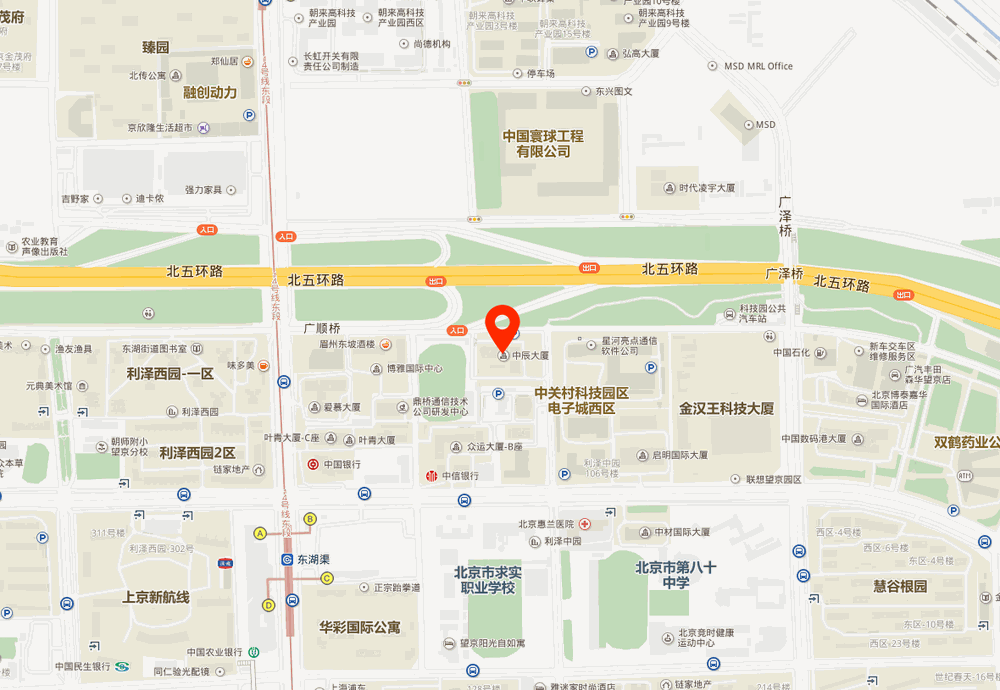 中辰大厦位置地图